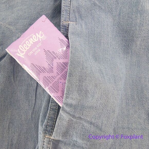 NEW J. Crew Classic-fit Chambray Shirt dress, size 2 - Picture 11 of 16